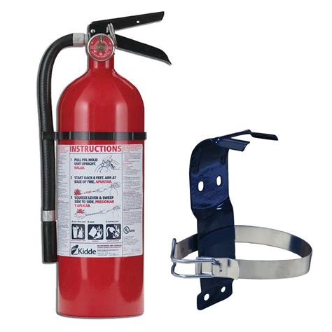 kidde 10 bc metal bracket|kidde fire extinguisher strap bracket.